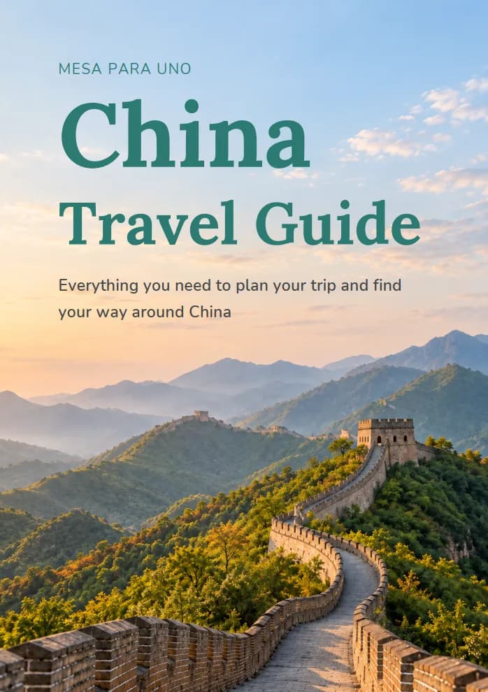 Cover of the China travel guide
