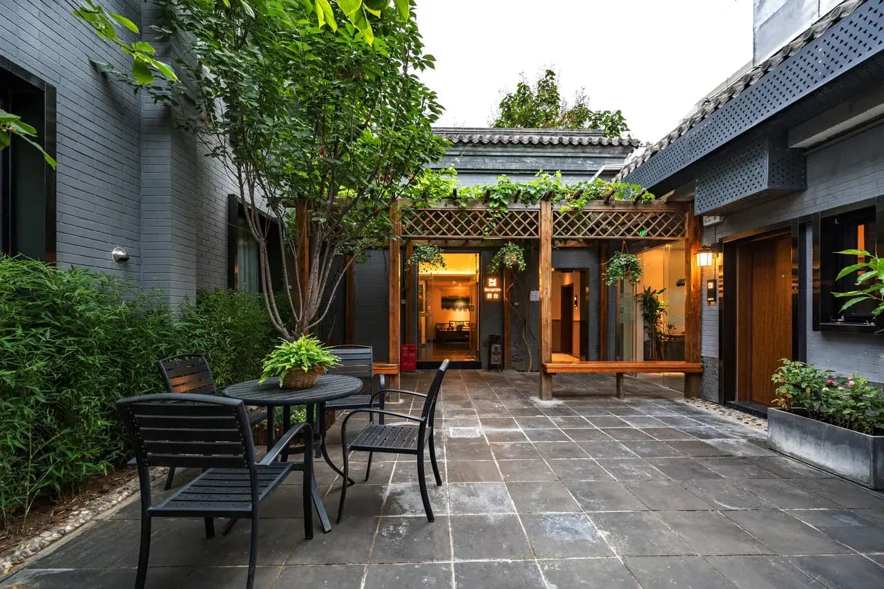 Room at the NOMBRE_HOTEL in the hutongs, Beijing