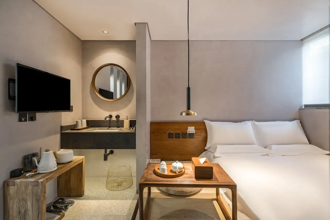 Room at the Beijing Refactor Space Hotel in Wangfujing, Beijing