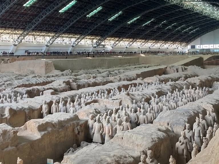 Guerreros de Terracota, Xi'an