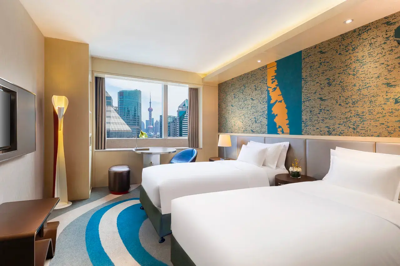 Habitación del Radisson Collection Hyland Shanghai, cerca de Nanjing Road, Shanghái