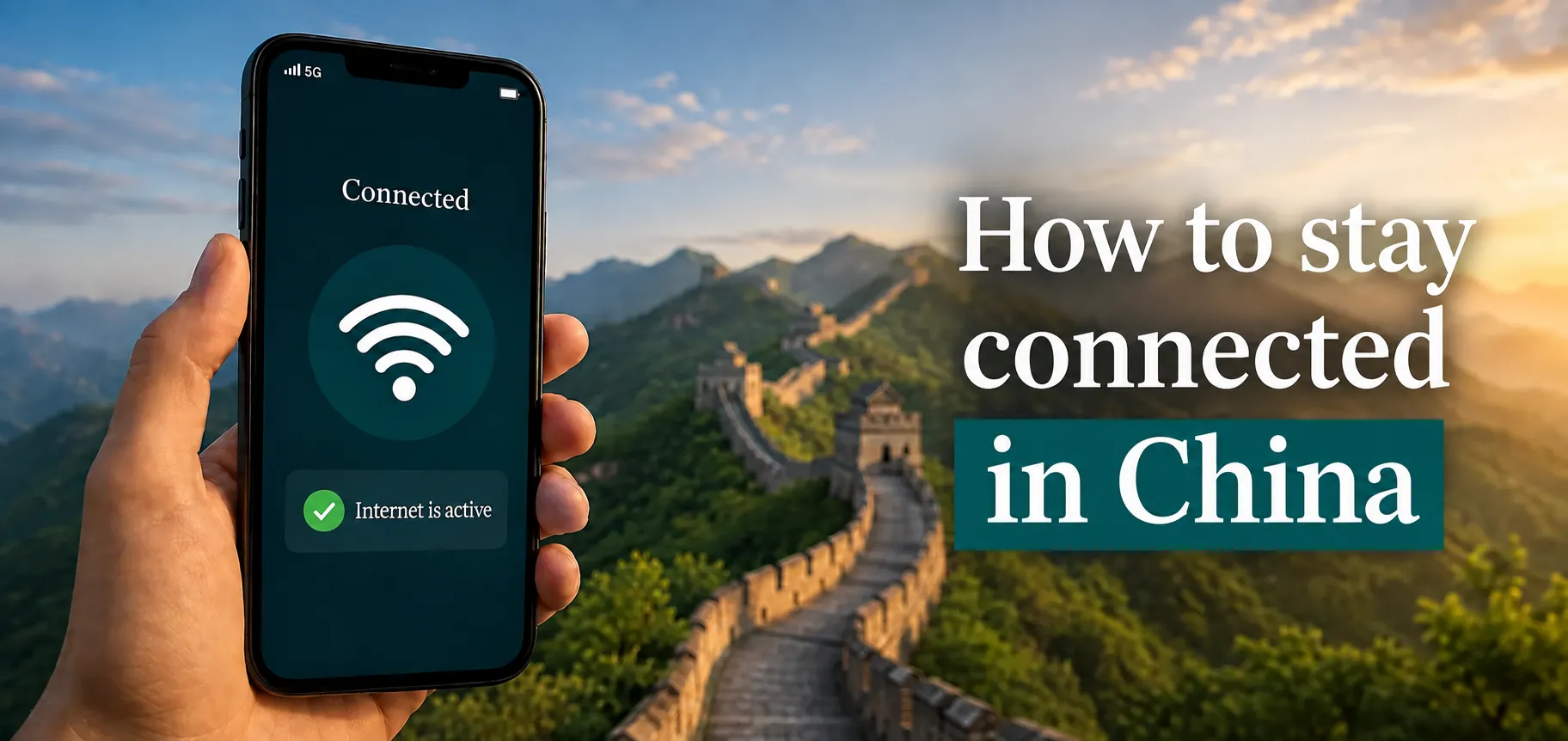 Phone with Chinese apps for traveling in China